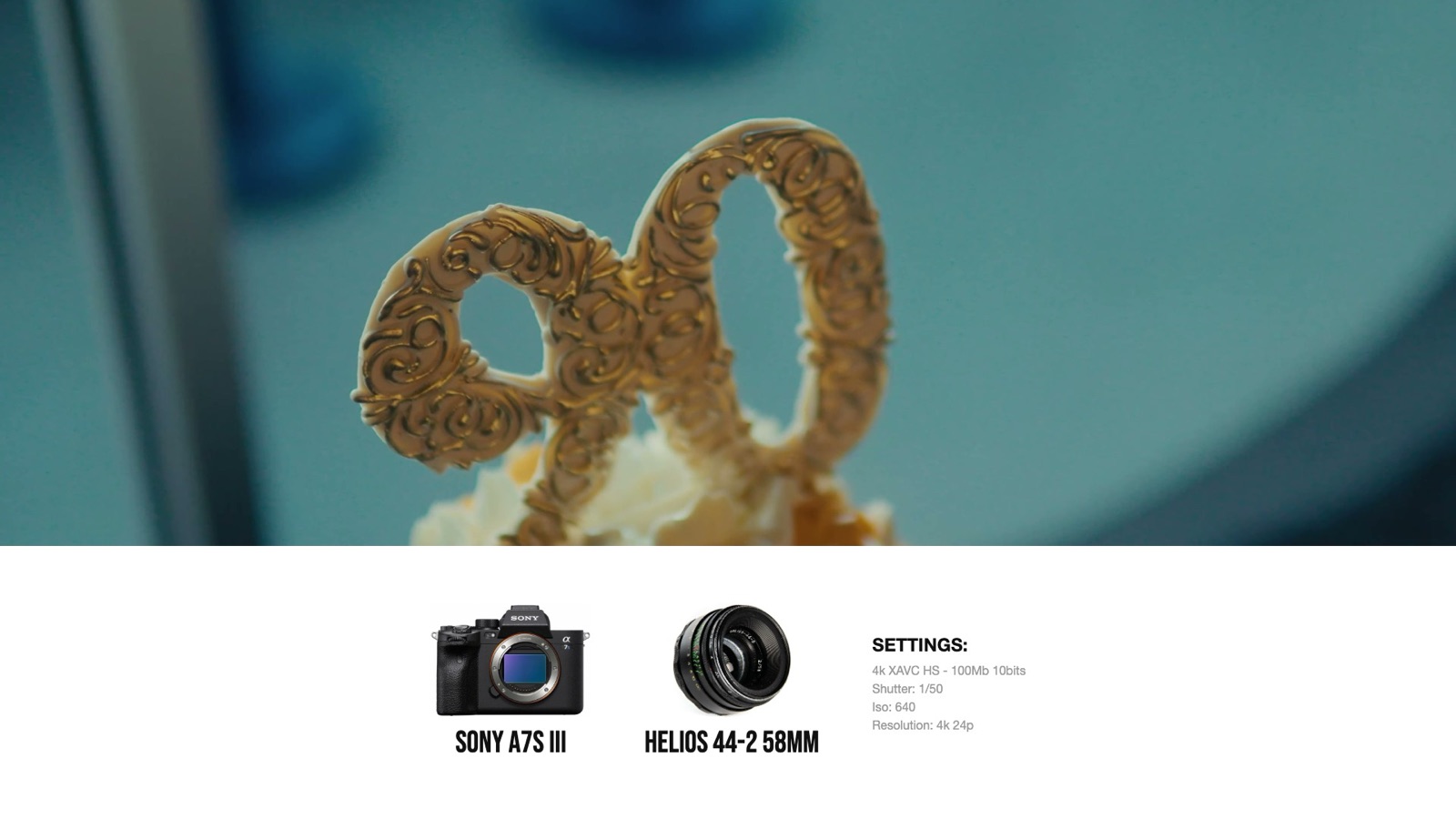 Frame and camera settings from Turning 90