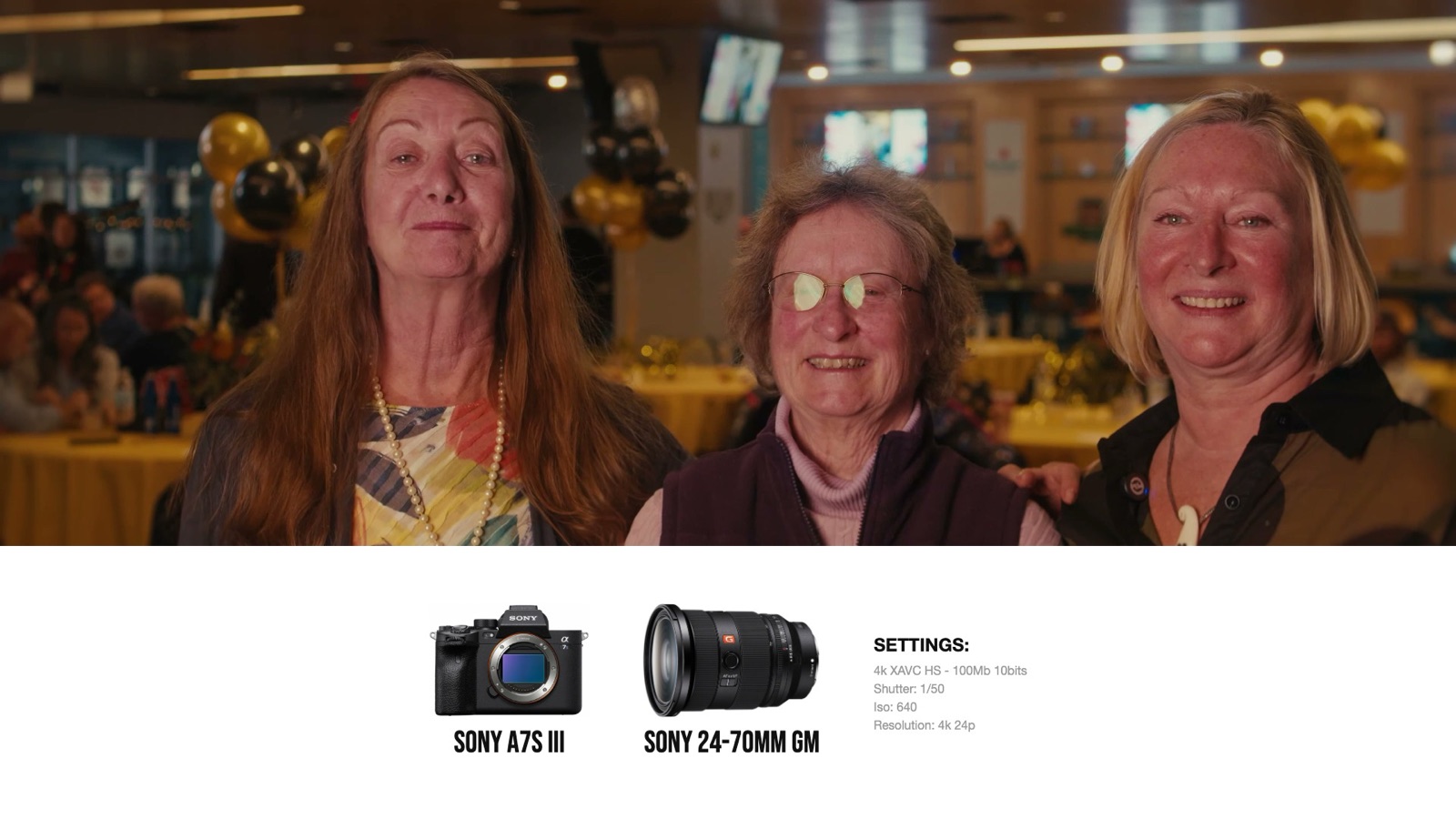 Frame and camera settings from Turning 90
