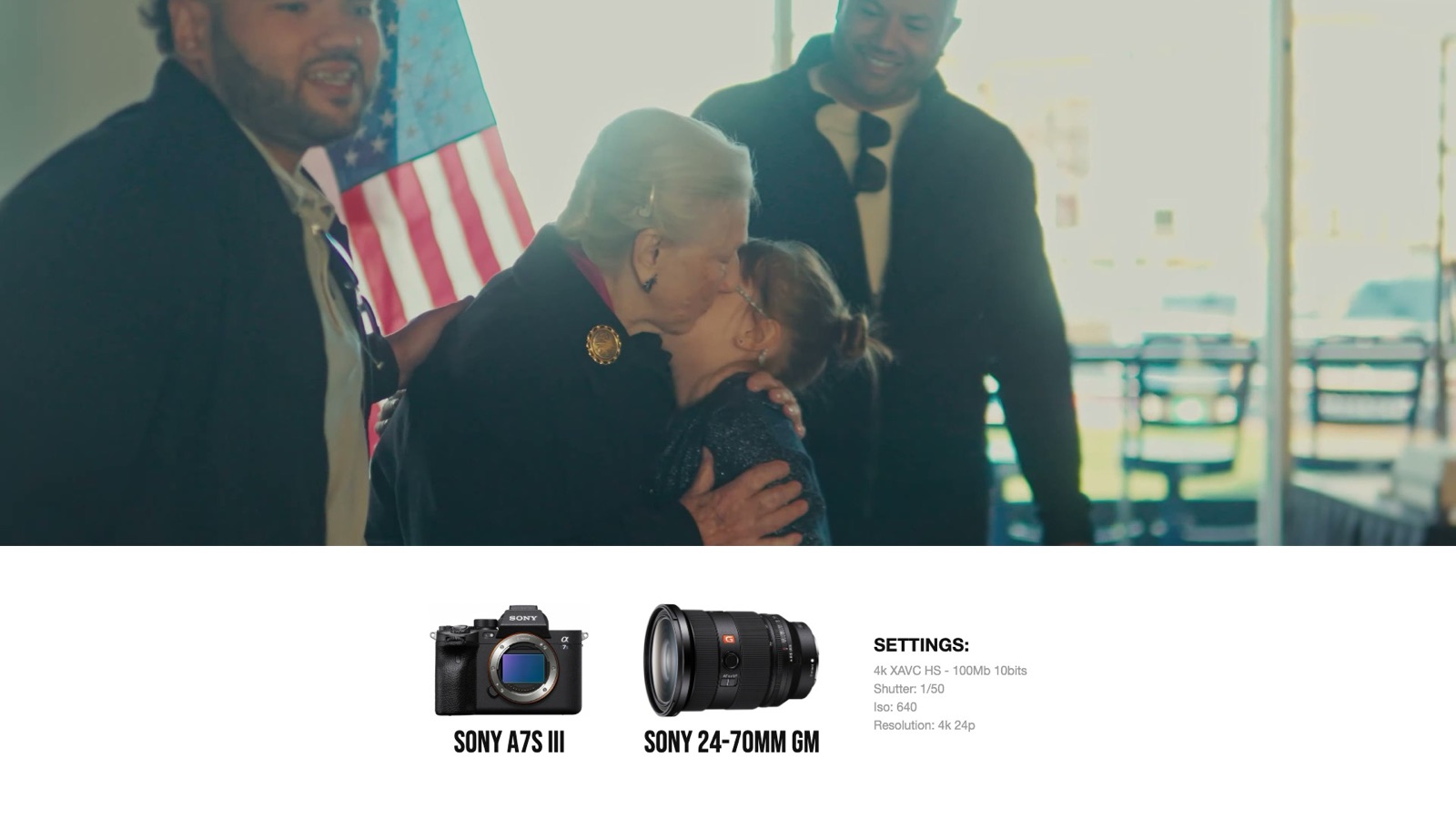 Frame and camera settings from Turning 90