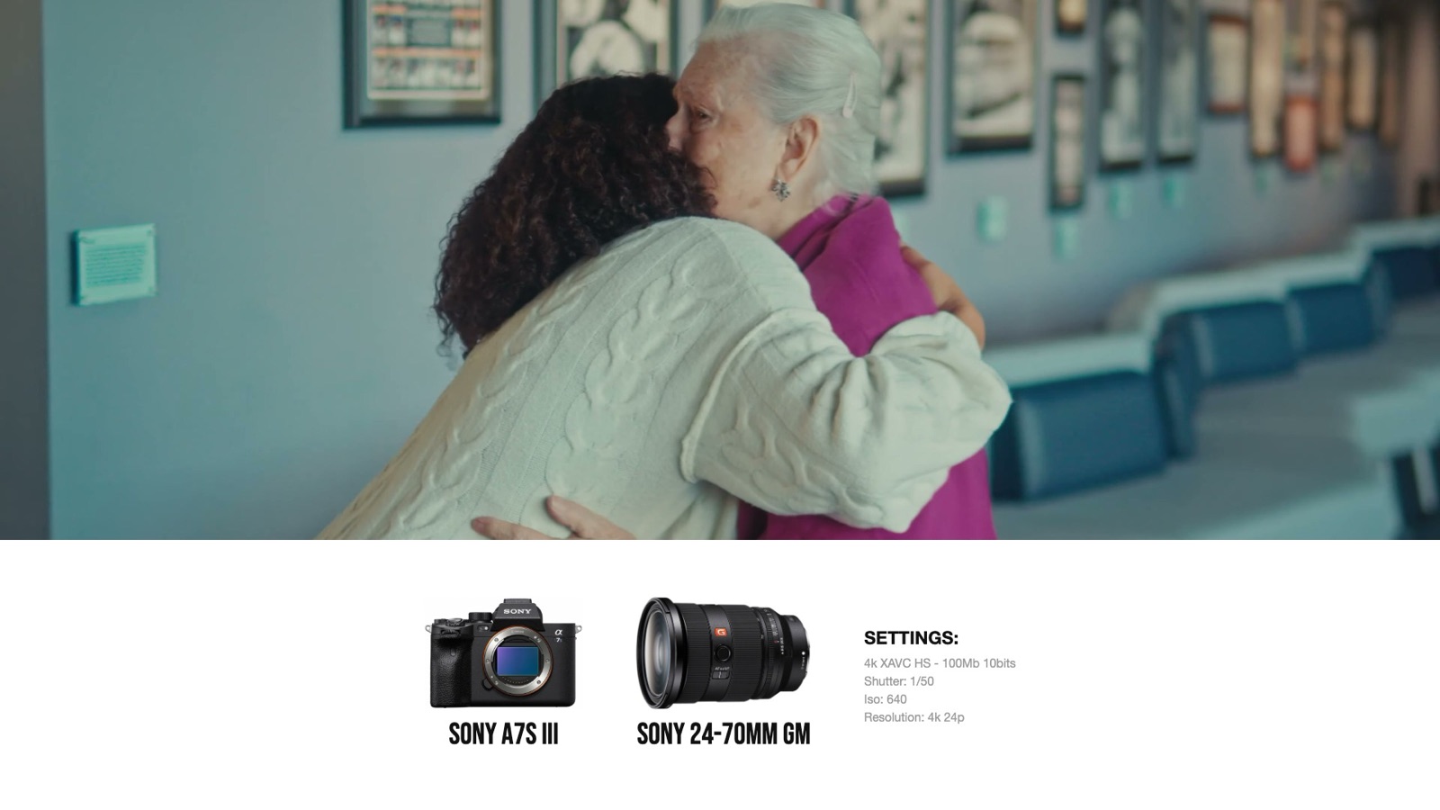 Frame and camera settings from Turning 90