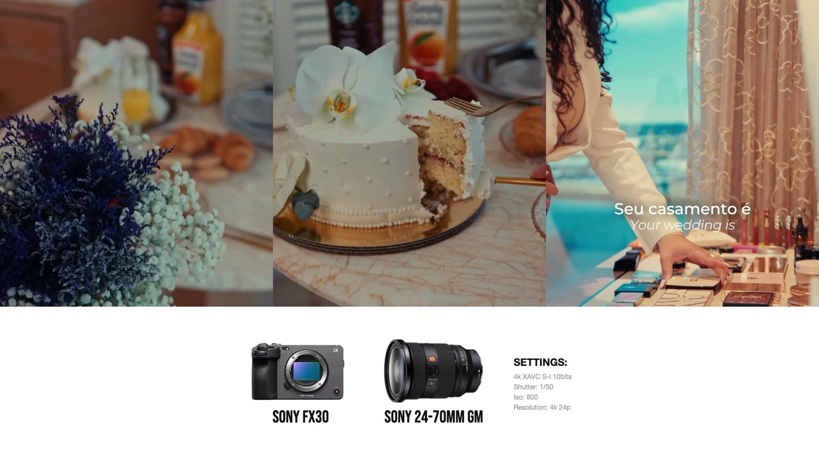 Frame and camera settings from Kalil Gomes
