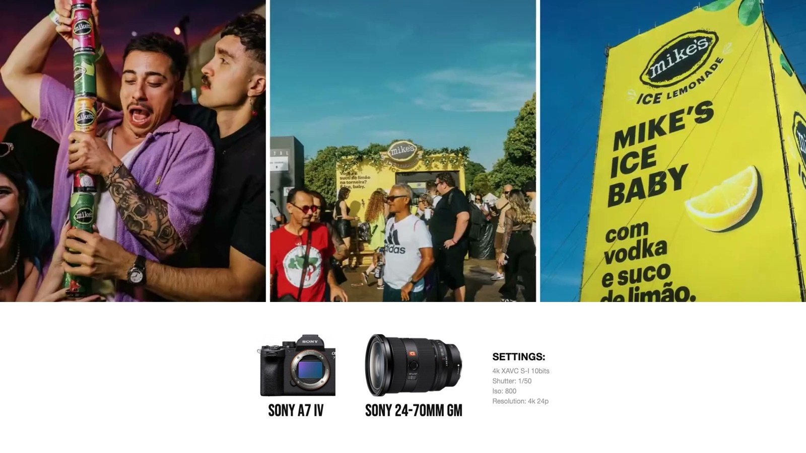 Frame and camera settings from Mike's at João Rock