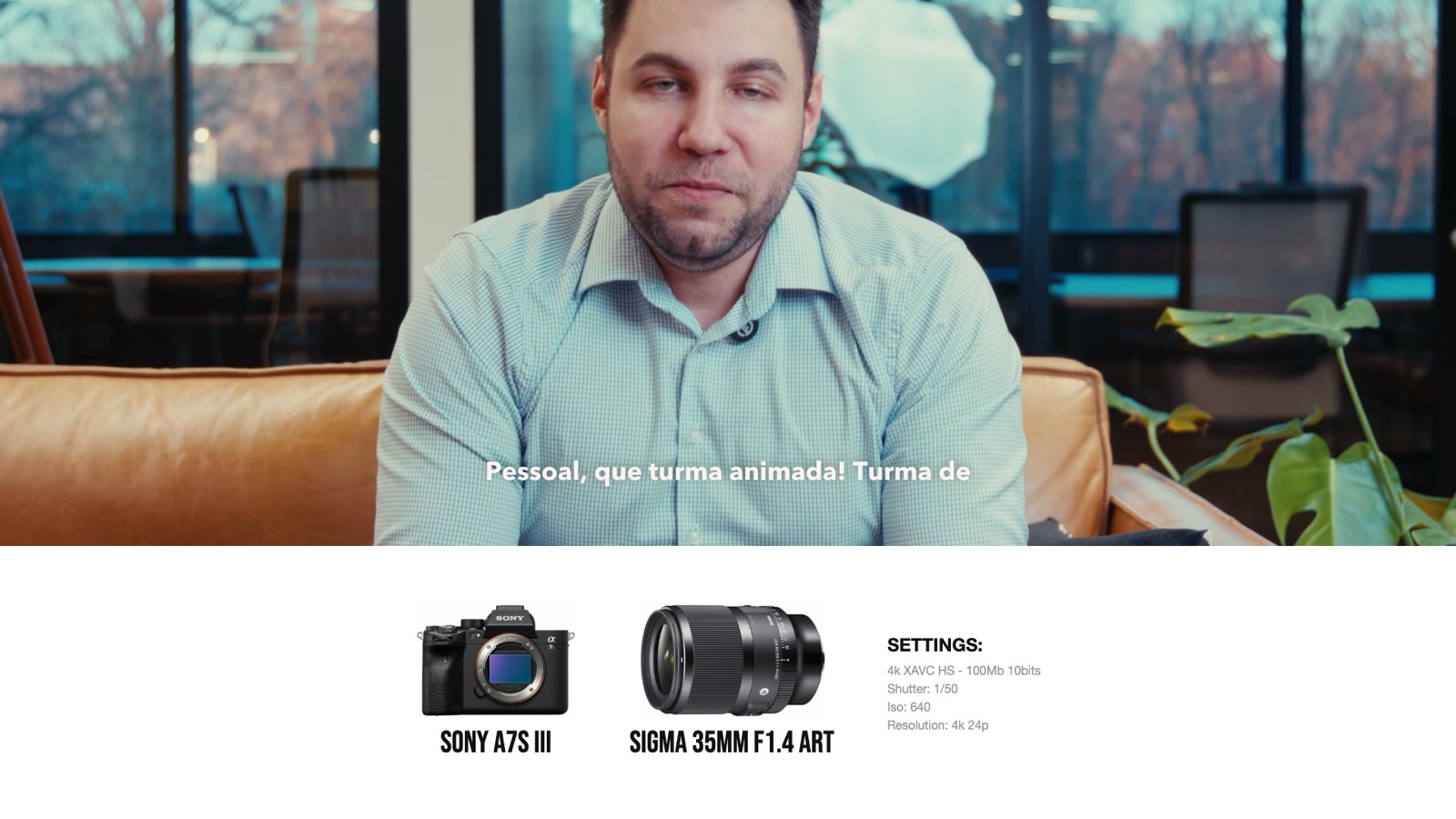 Frame and camera settings from School LAR